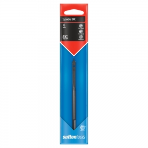 SUTTON 6mm TIMBER SPADE BIT CARDED